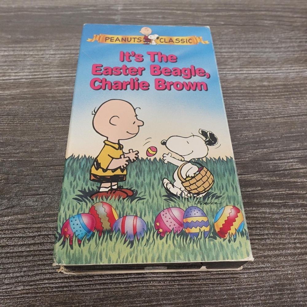 Vintage‎ It's The Easter Beagle, Charlie Brown VHS Tape Paramount Color USA 1974
